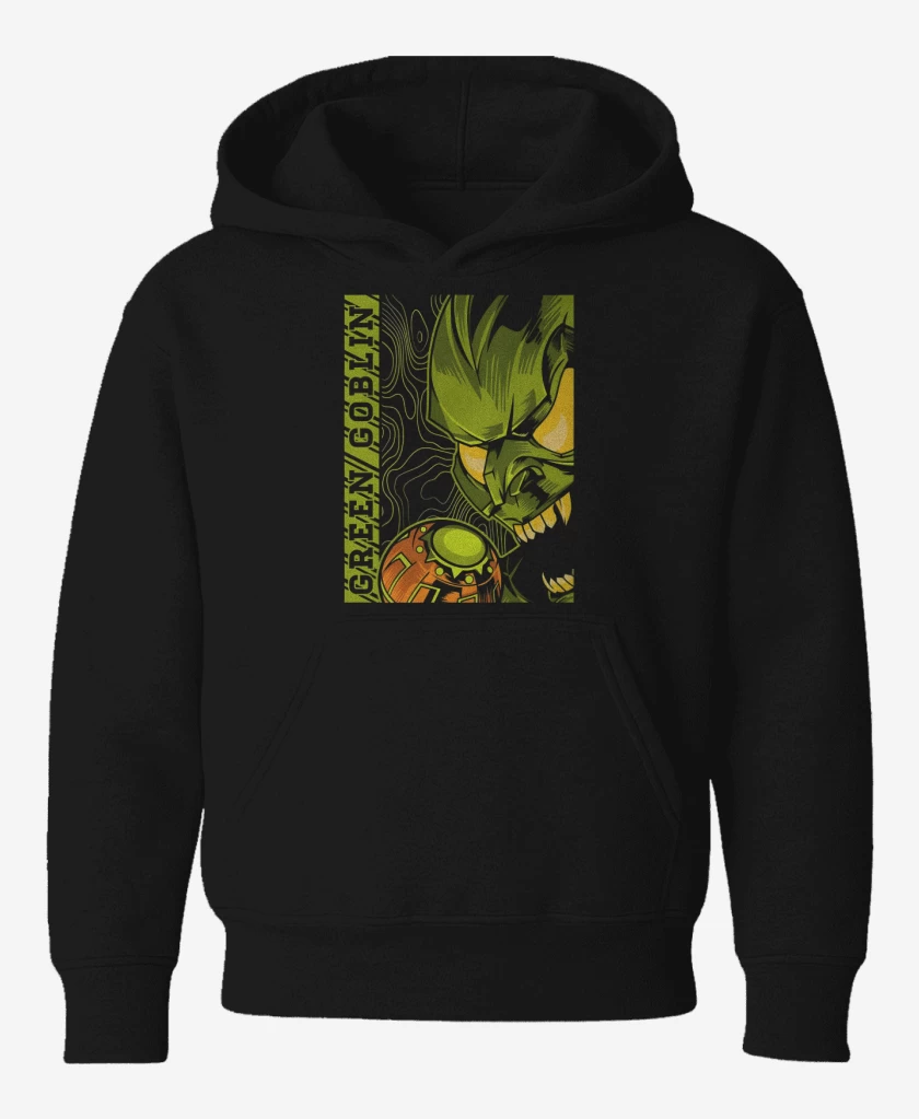 Poleron de niño Negro de Green Goblin