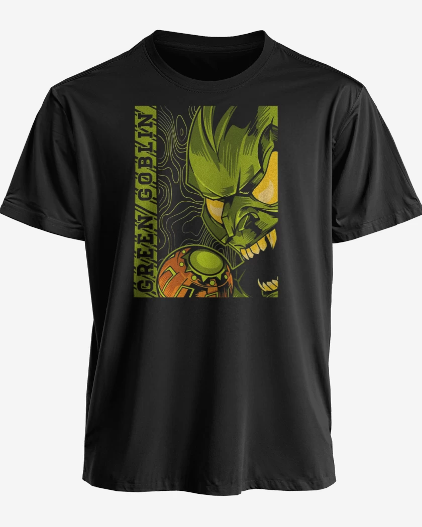 Polera premium Negro de Green Goblin