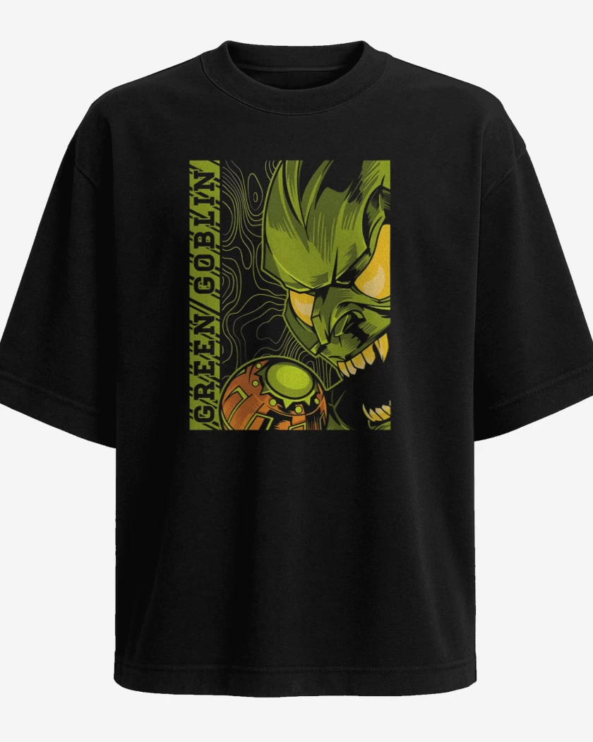 Polera Oversize Green Goblin