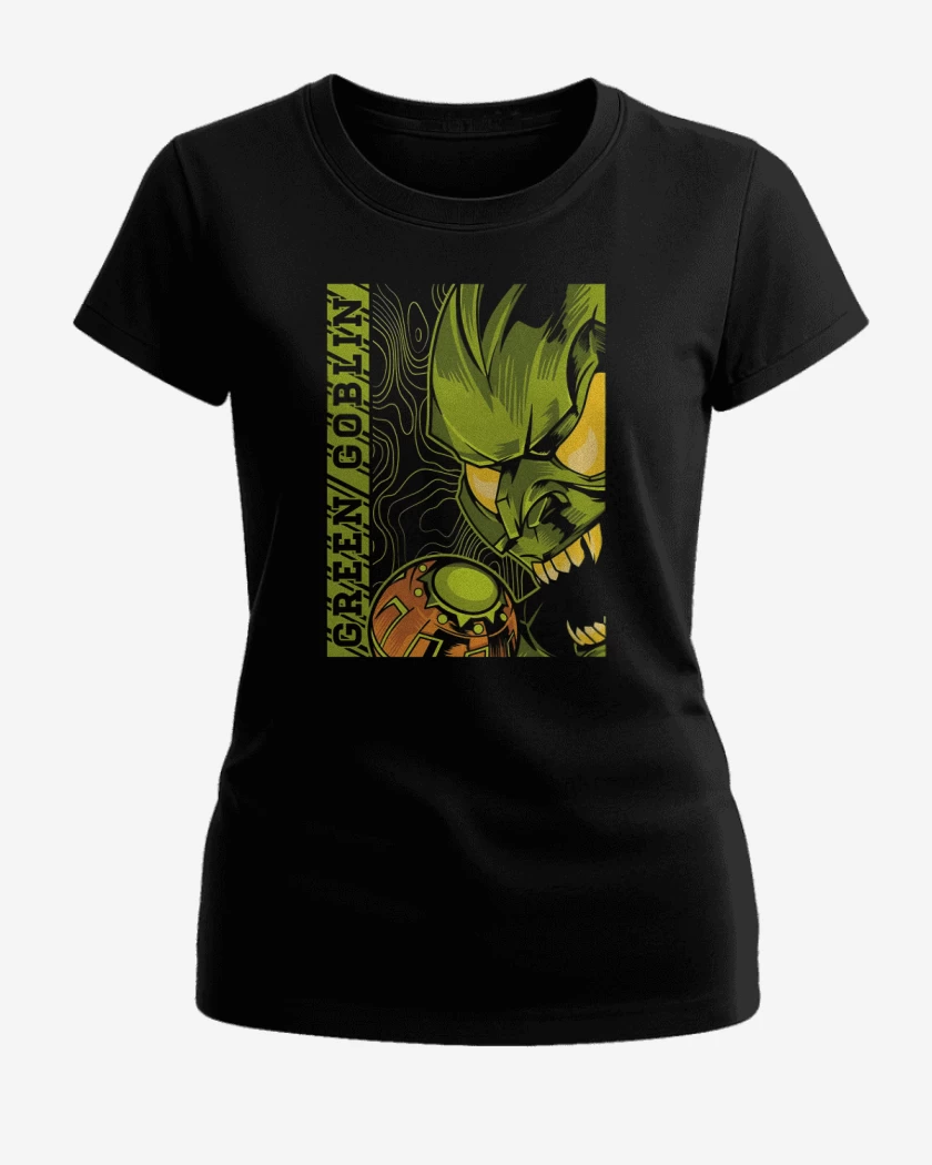 Polera de Mujer Negro de Green Goblin