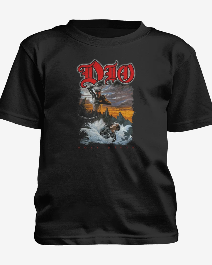 Polera de niño Negro de Holy Diver