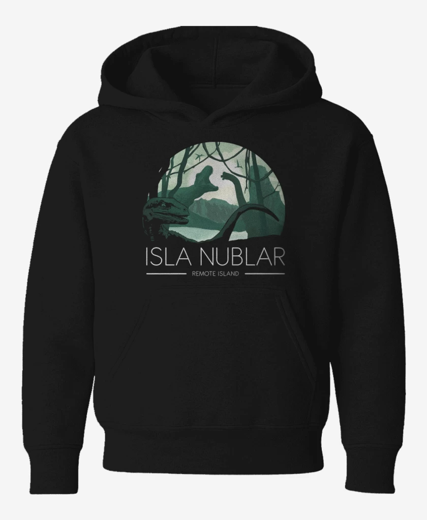 Poleron de niño Negro de Isla Nublar