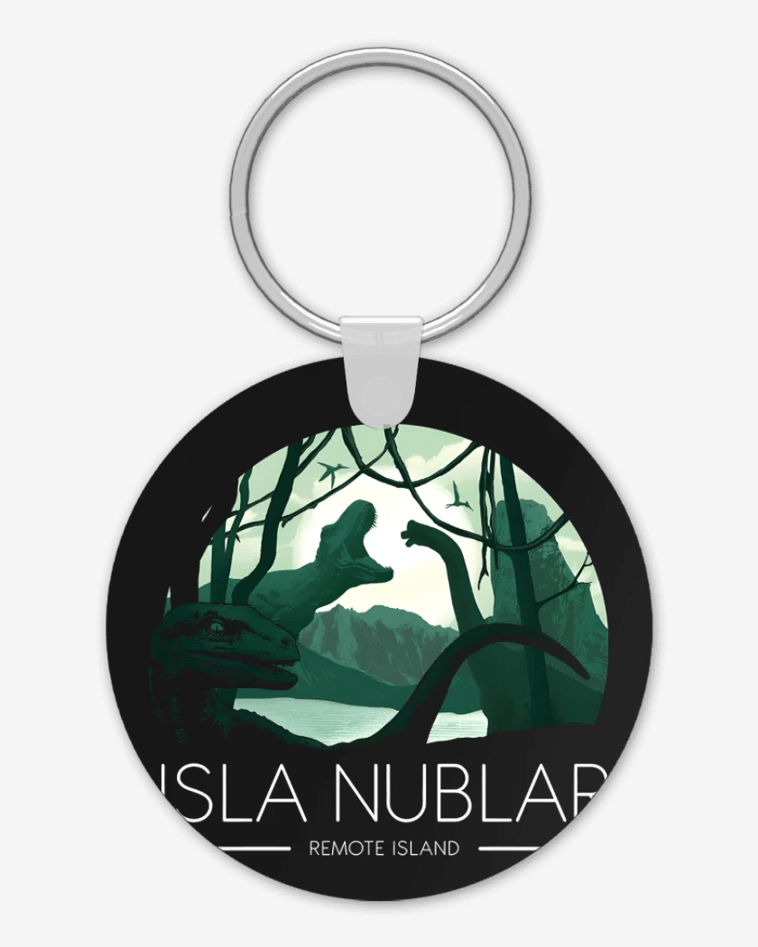 Llavero Isla Nublar