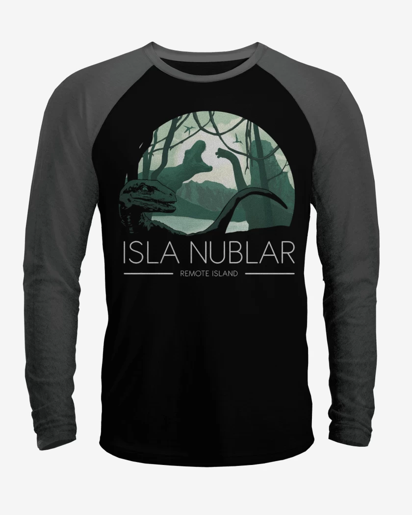 Polera Raglan Isla Nublar