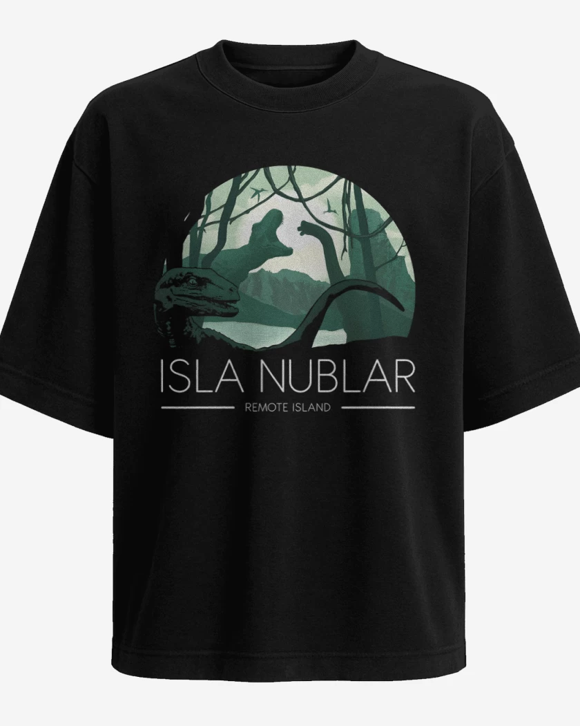Polera Oversize Isla Nublar