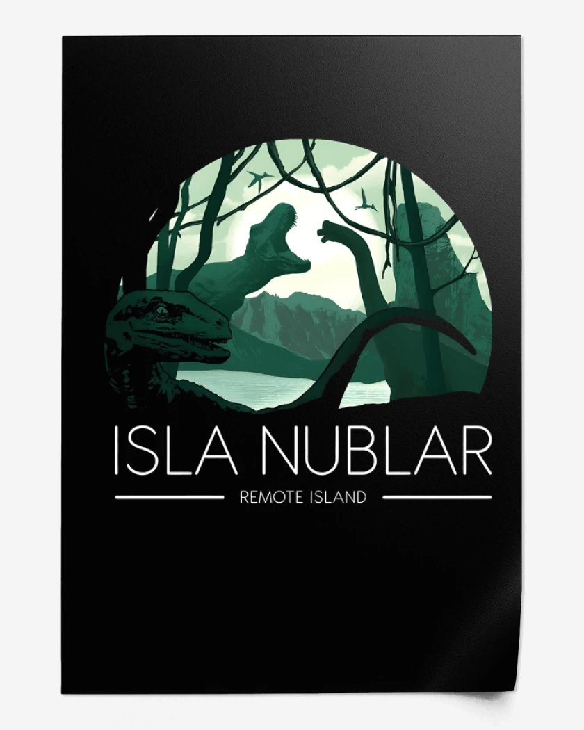 Print Isla Nublar