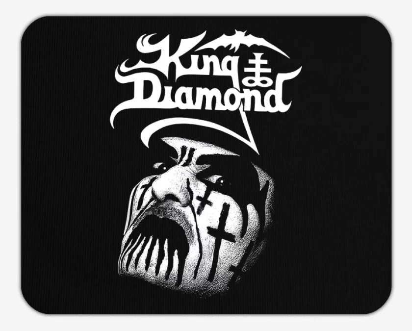 Mousepad Negro de King Diamond