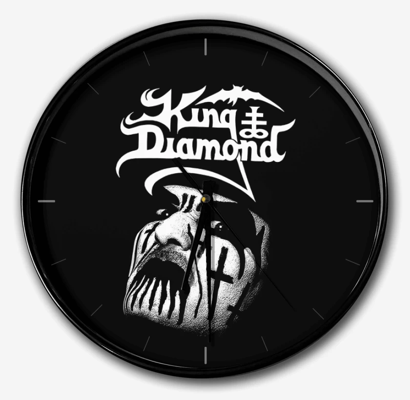 Reloj Negro de King Diamond