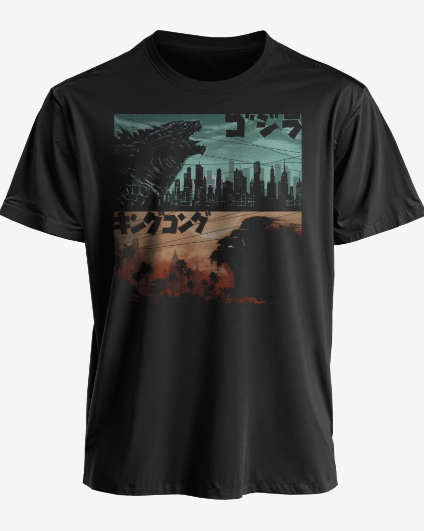 Polera Kong vs Zilla