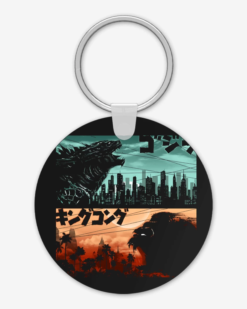 Llavero Kong vs Zilla