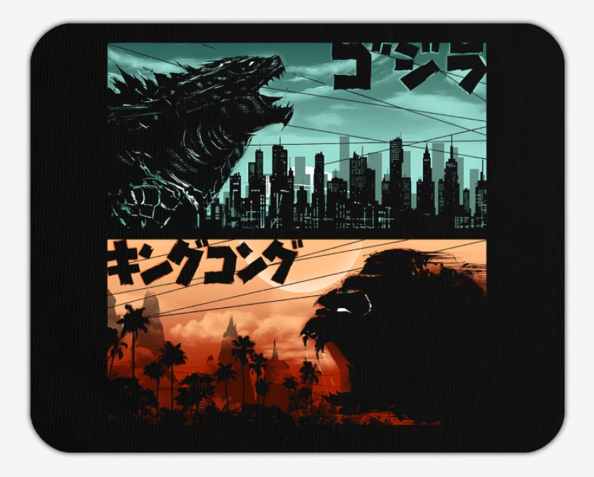 Mousepad Kong vs Zilla