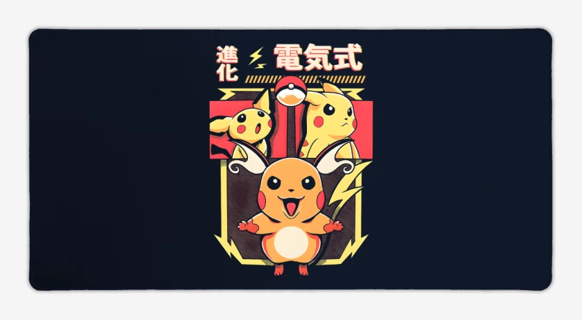 Mouse pad Gamer Azul Marino de Los Chu