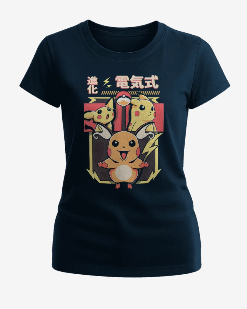 Polera de Mujer Azul Marino de Los Chu