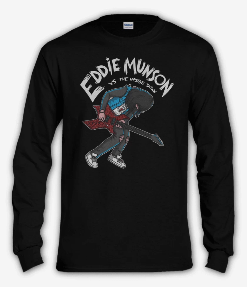 Polera manga larga Munson vs Upside Down