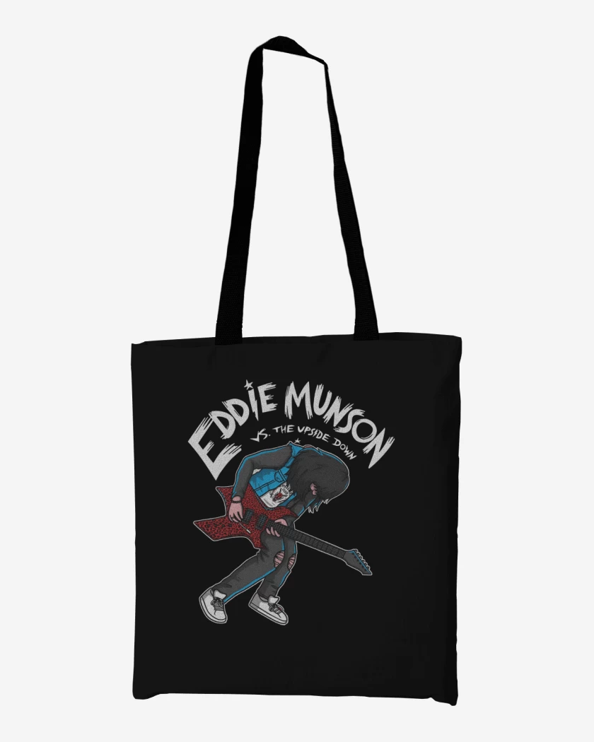 Totebag Negro de Munson vs Upside Down
