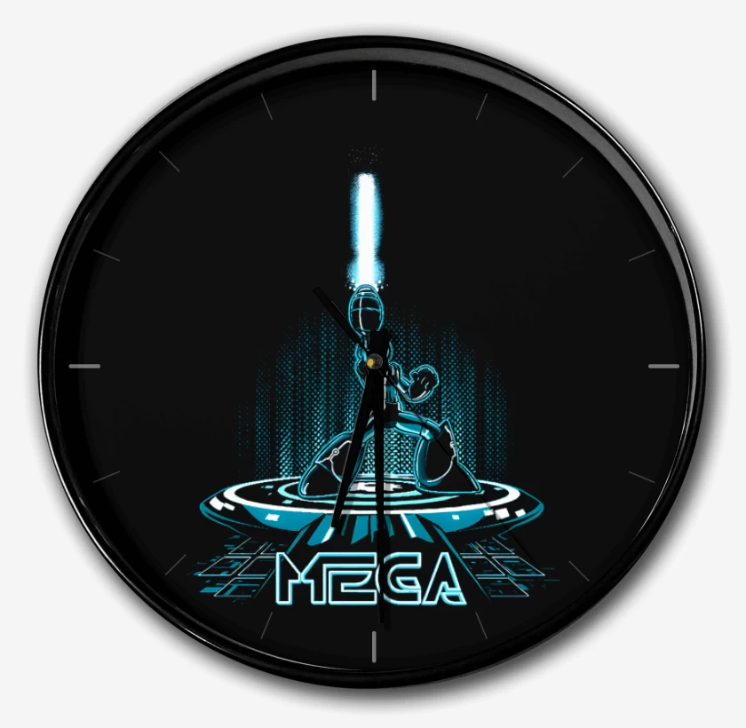 Reloj Negro de Mega