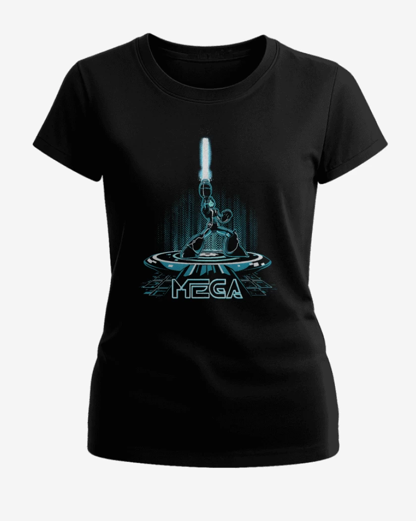 Polera de Mujer Negro de Mega