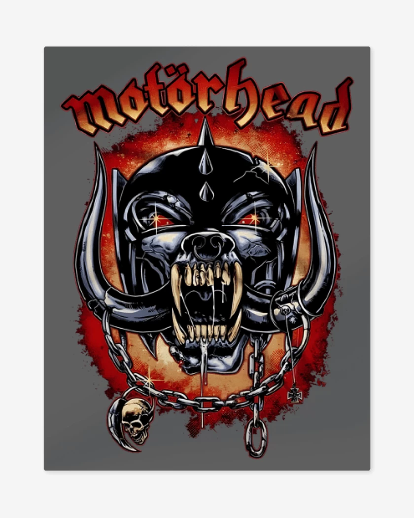 Print metalico Carbon de Motorhead 2