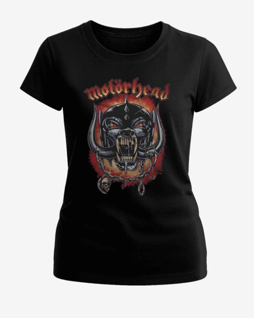 Polera de Mujer Negro de Motorhead 2