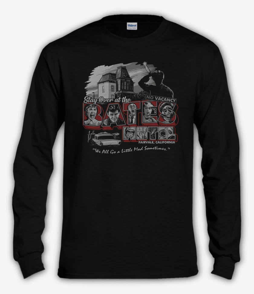 Polera manga larga Negro de No vacancy