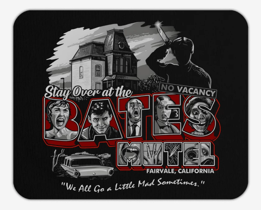 Mousepad Negro de No vacancy