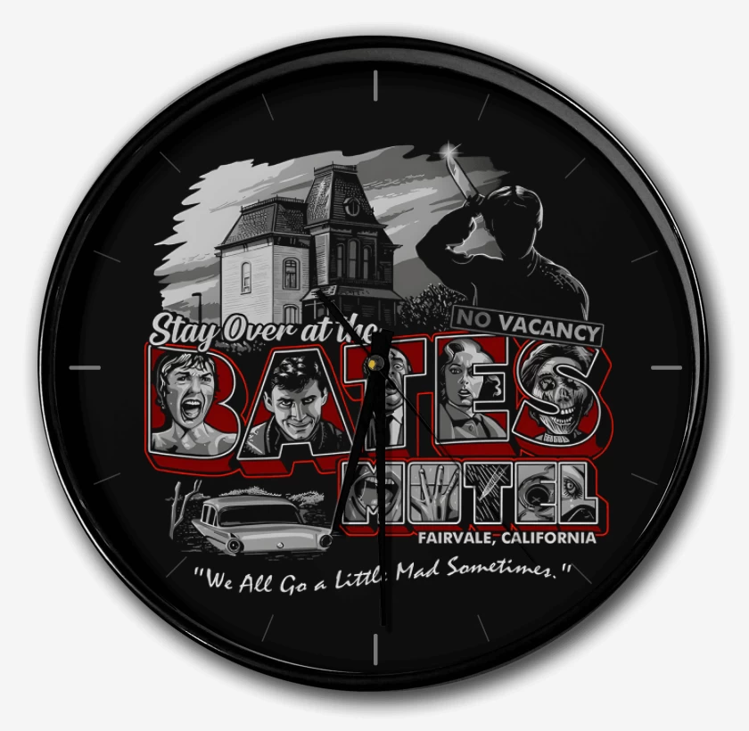 Reloj Negro de No vacancy