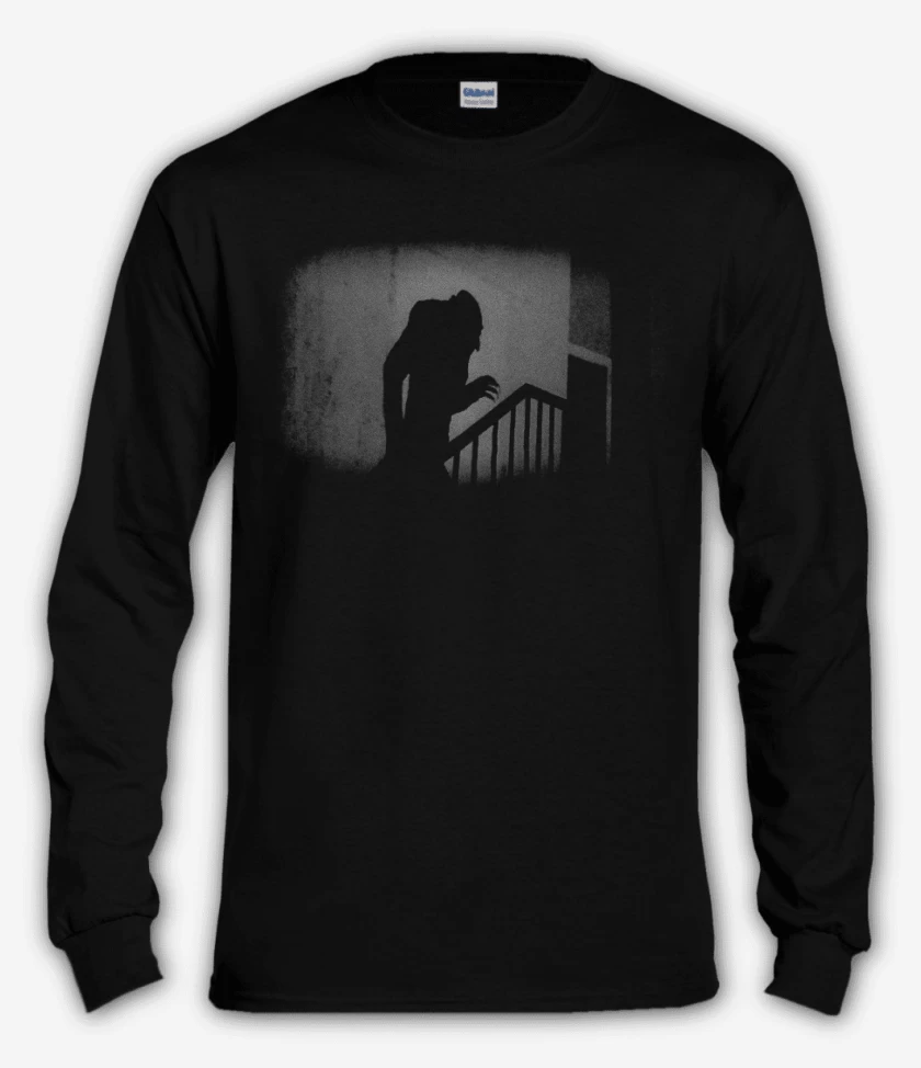 Polera manga larga Negro de Nosferatu