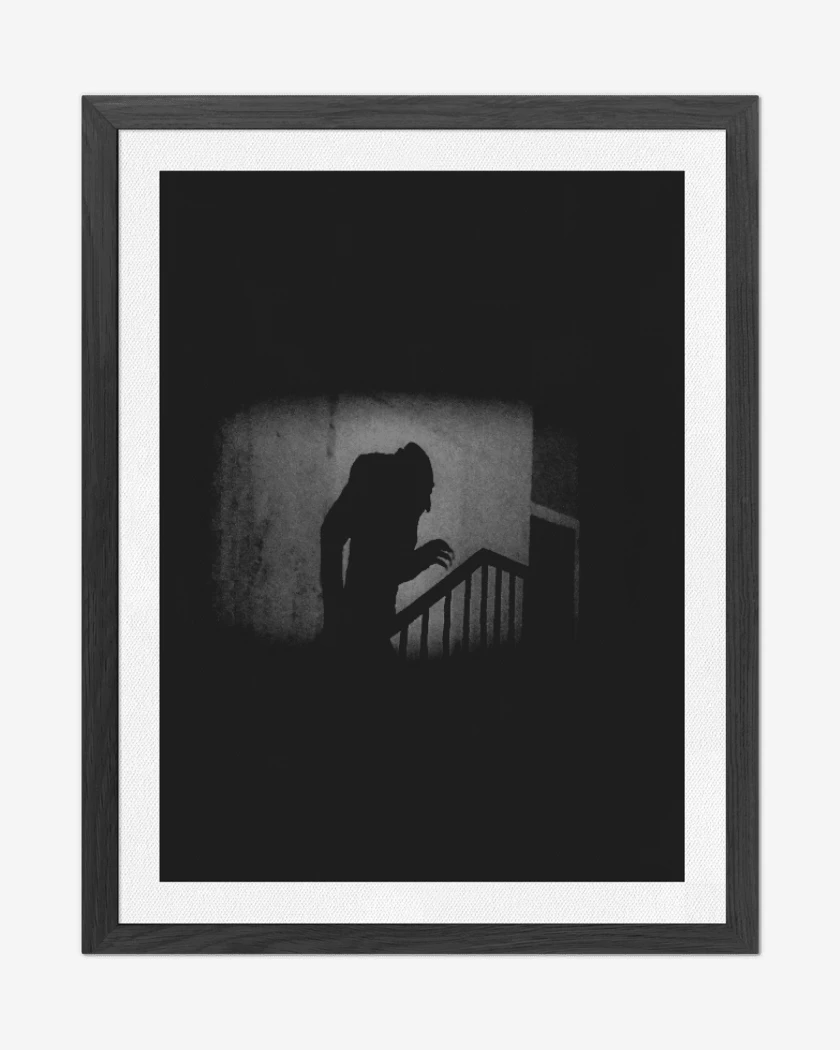 Cuadro decorativo Negro de Nosferatu