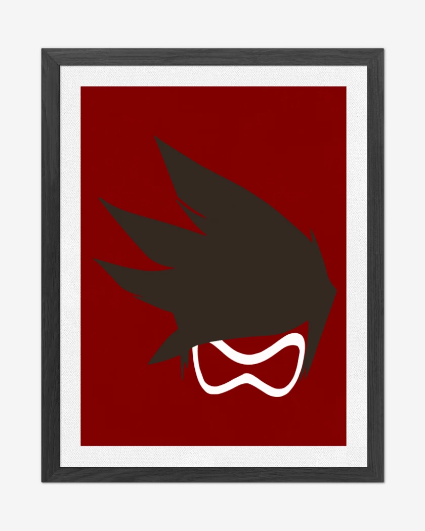 Cuadro decorativo Rojo de Tracer