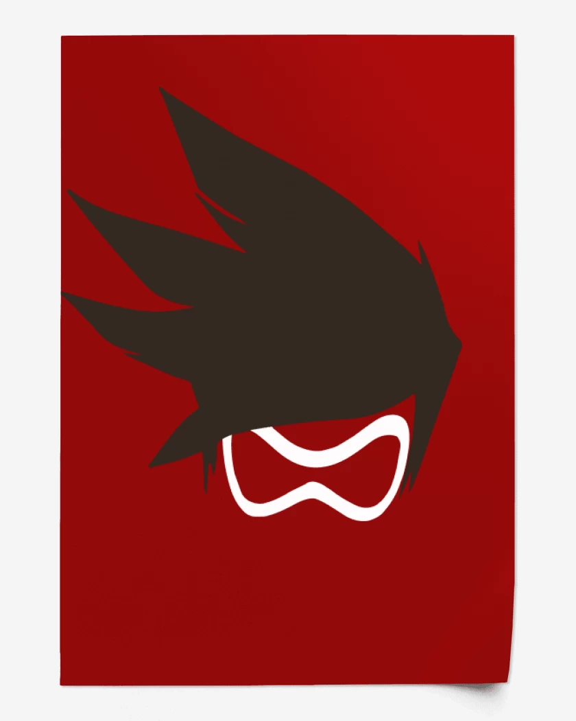 Print Rojo de Tracer