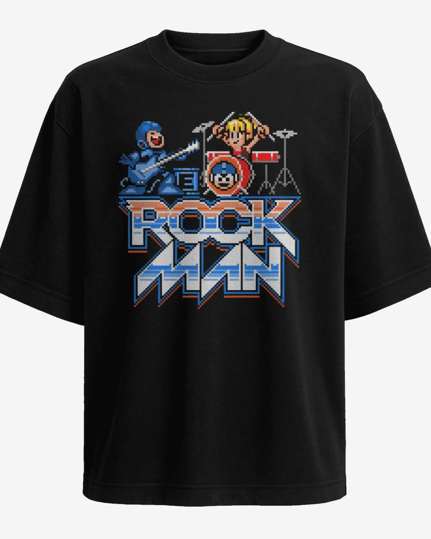 Polera Oversize Rock Man