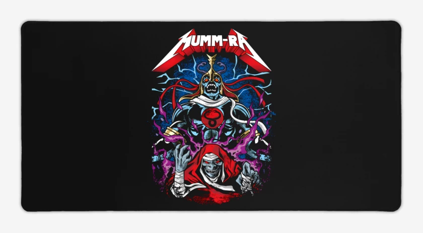 Mouse pad Gamer Negro de Mumm Rallica