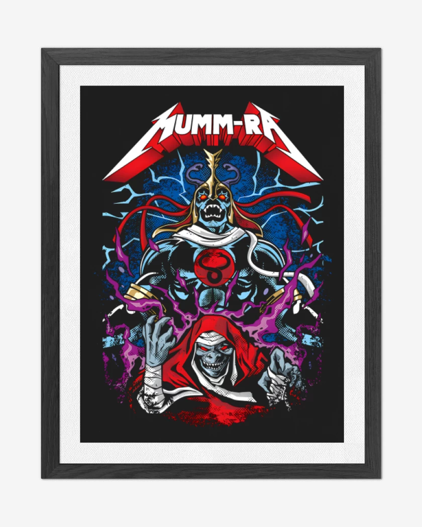 Cuadro decorativo Negro de Mumm Rallica
