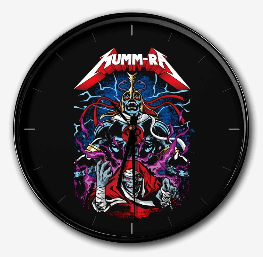 Reloj Negro de Mumm Rallica