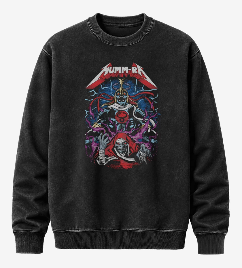 Poleron Polo Acid Wash Negro de Mumm Rallica