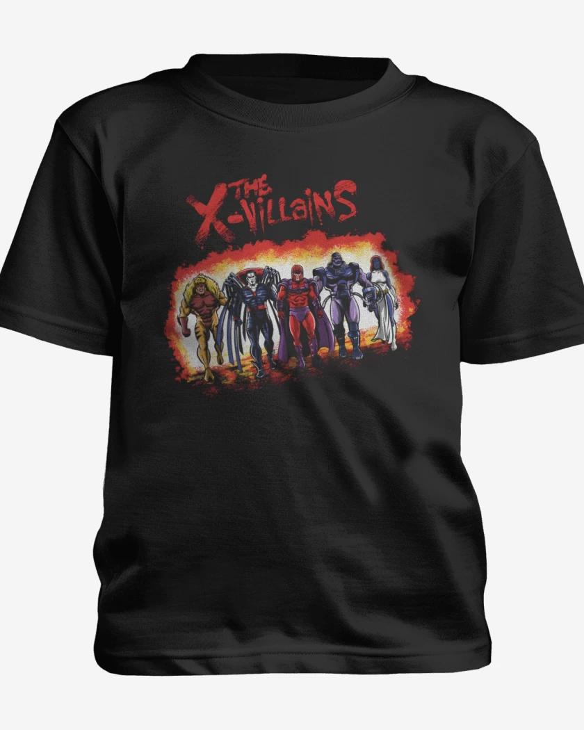 Polera de niño Negro de The X-Villains