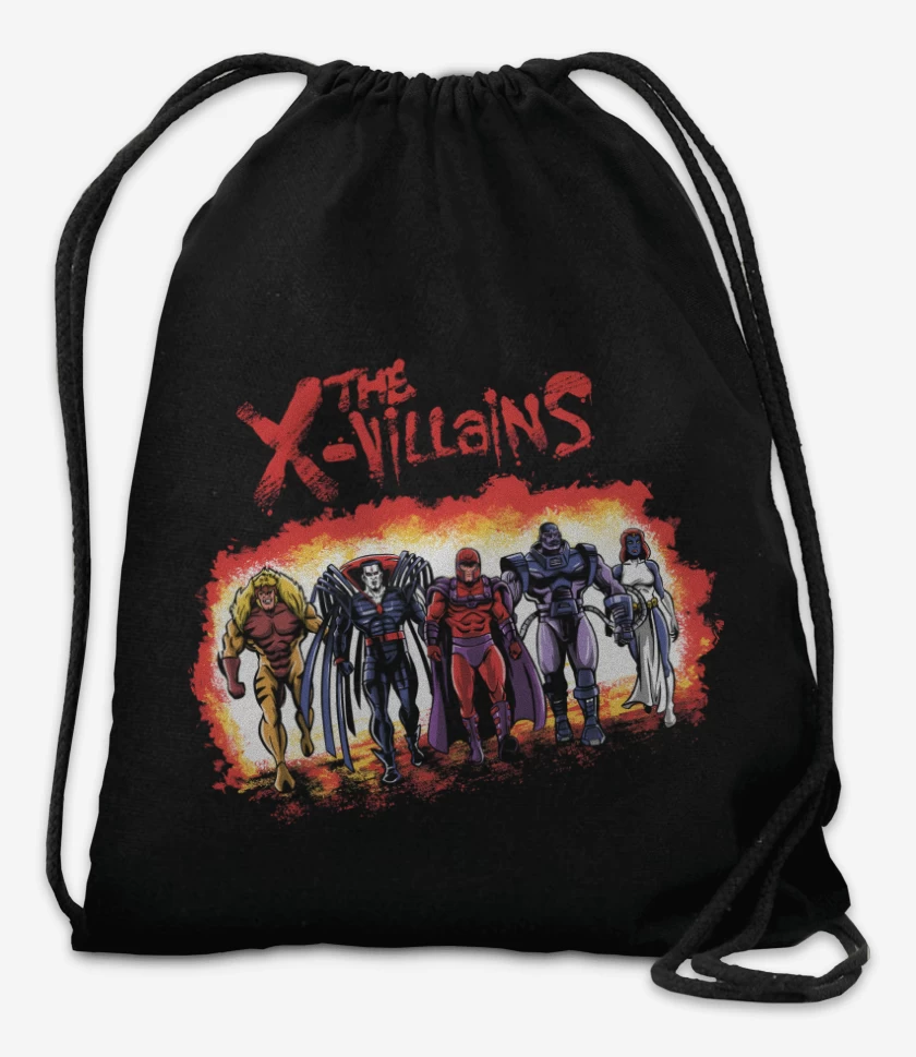 Mochila Negro de The X-Villains