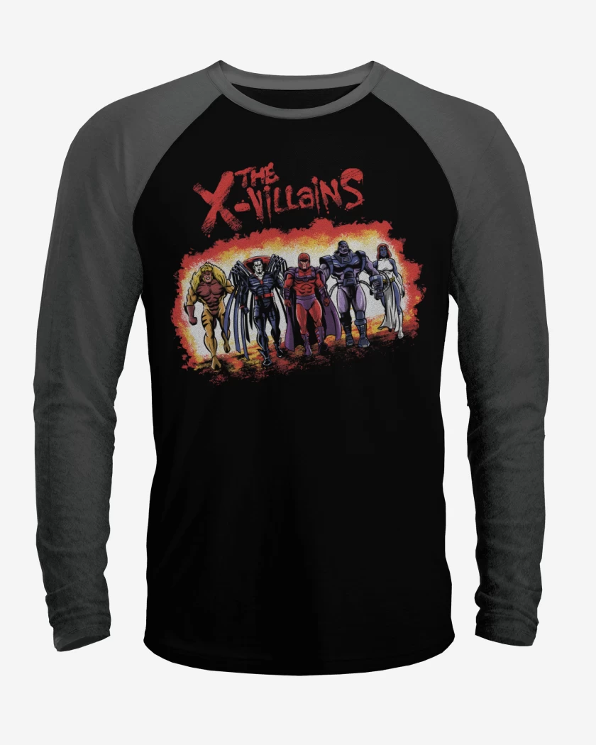 Polera Raglan The X-Villains