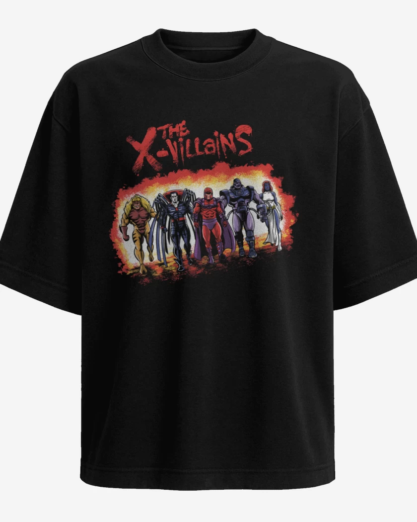 Polera Oversize The X-Villains