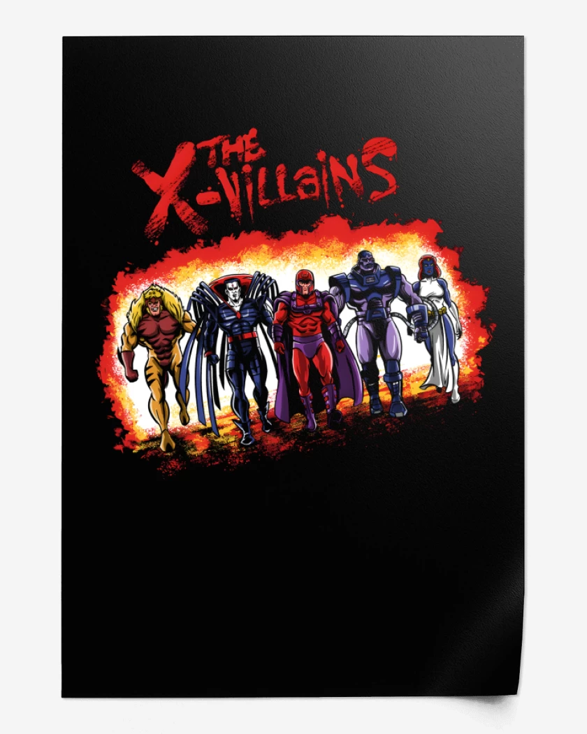 Print The X-Villains