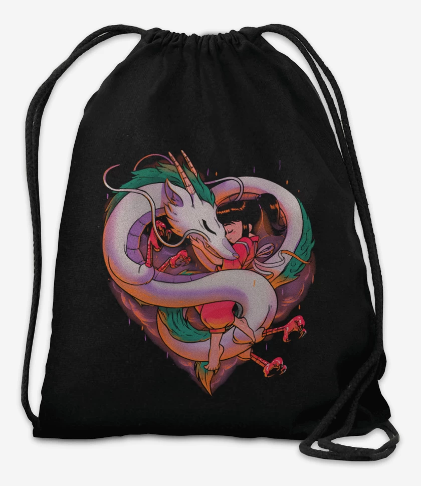 Mochila Negro de Corazón Viajero