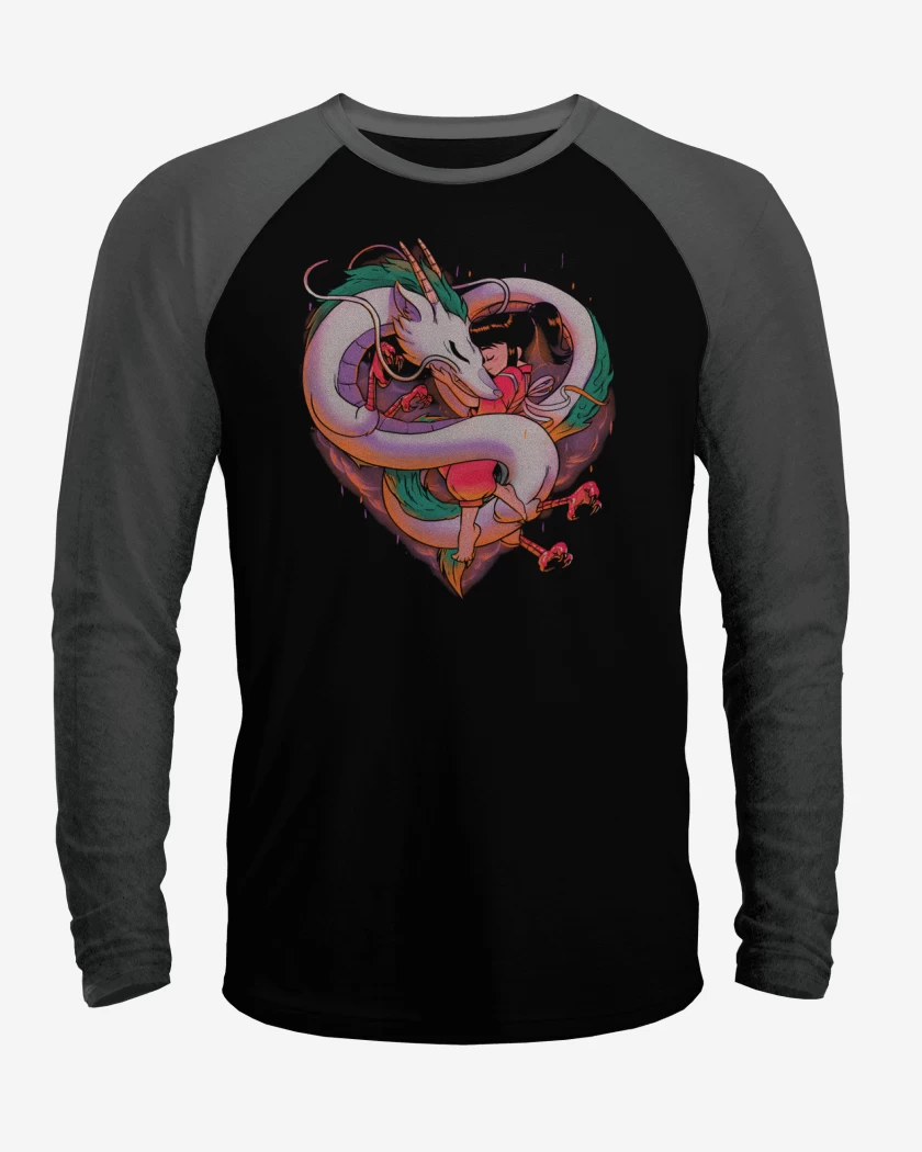 Polera Raglan Corazón Viajero