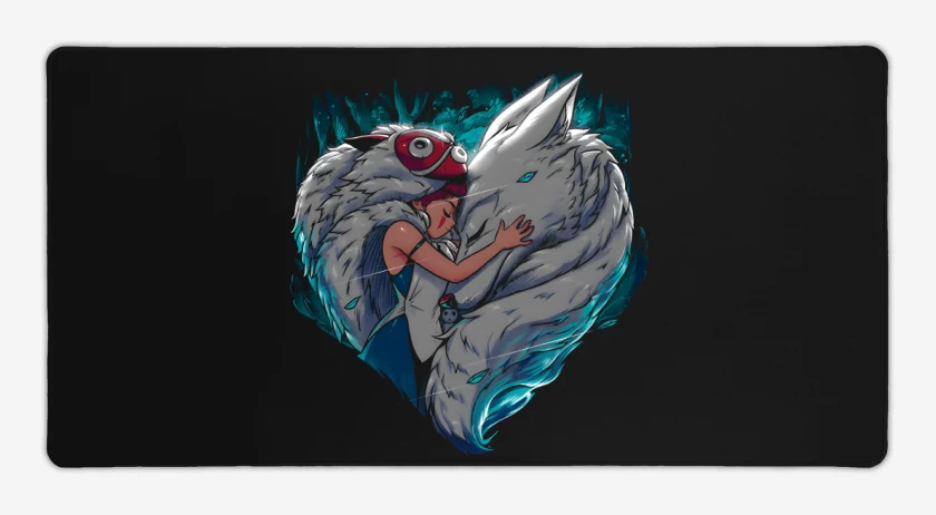 Mouse pad Gamer Corazón del Bosque
