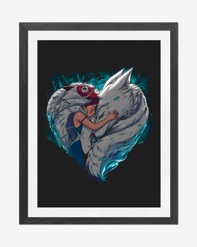 Cuadro decorativo Corazón del Bosque
