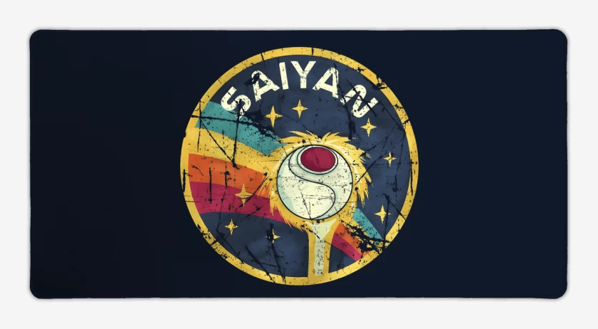 Mouse pad Gamer Azul Marino de Saiyan