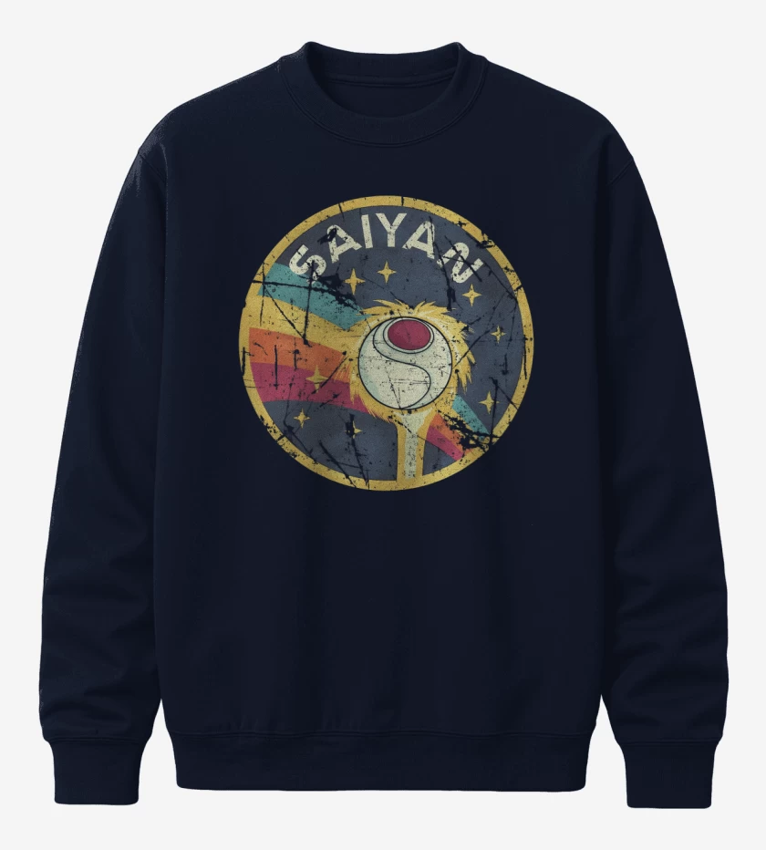 Poleron polo Azul Marino de Saiyan