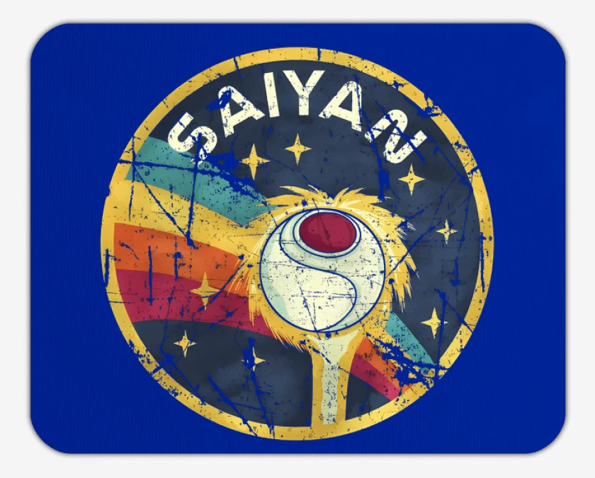 Mousepad Azul Marino de Saiyan