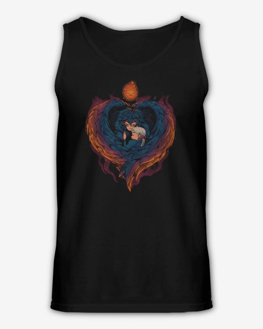 Sudadera Corazón en Llamas