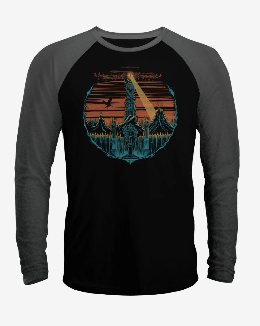 Polera Raglan El ojo de Sauron