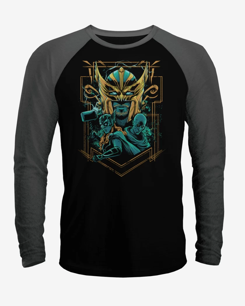 Polera Raglan Thor de Amor & Trueno
